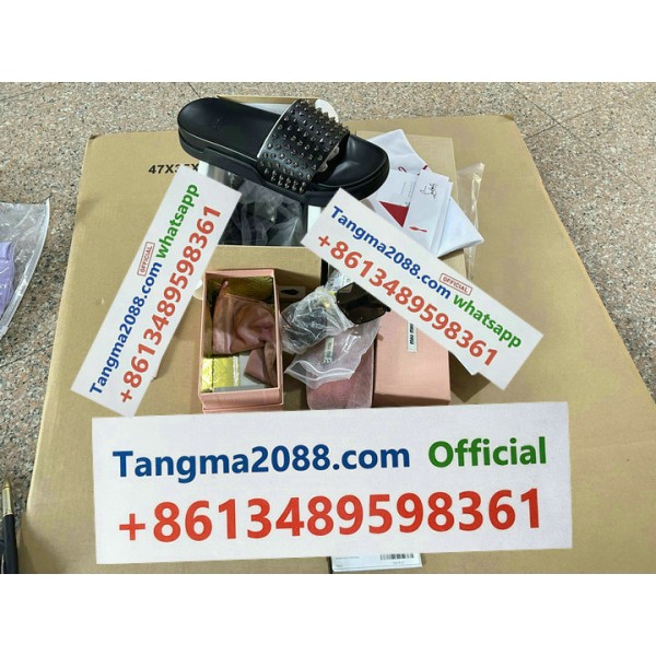 tangma2088 wholesale Tangma2088 Luxury Slide Sandal Accessories Set Leather Fashion